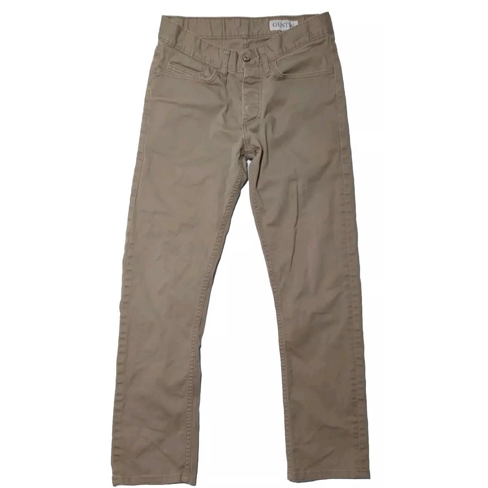 Gustin California Jeans Men's Slim Fit 30x27 Tan